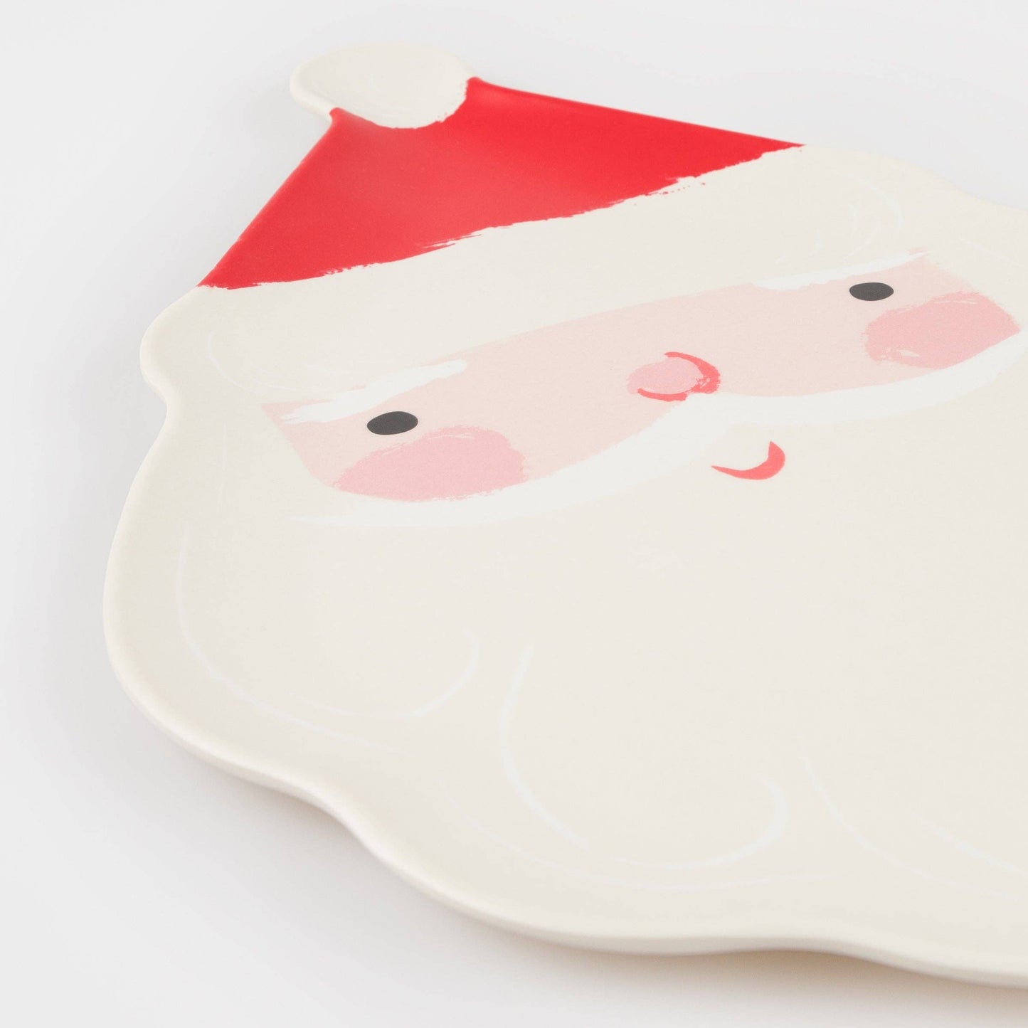 Reusable Santa Plate by Meri Meri