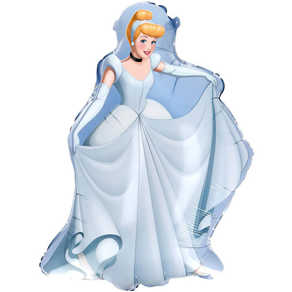 Cinderella Large Shape Inflated Foil Balloon