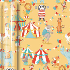Circus Wrapping Paper roll