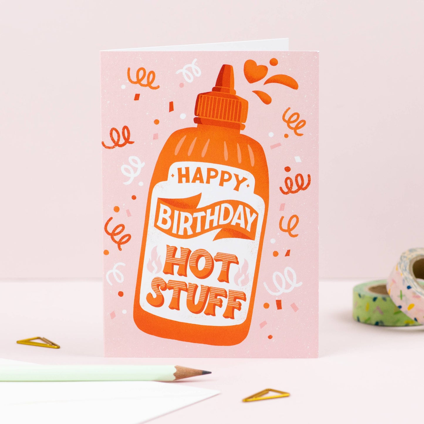 Hot Stuff Birthday Card