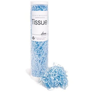 Light Blue Shredded Tissue Paper