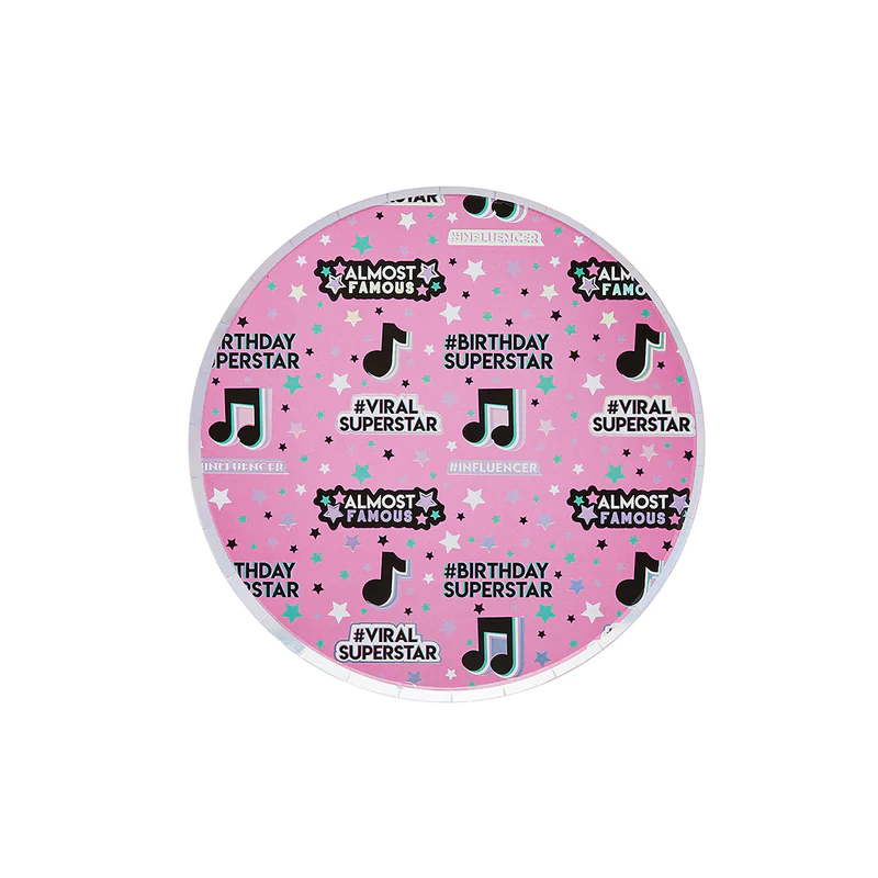 Let'S Dance Paper Plates 8 Pack