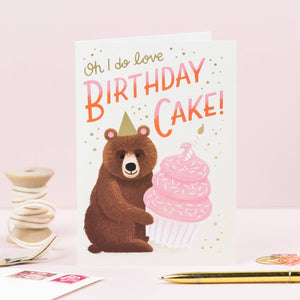 Birthday Bear Birthday Card