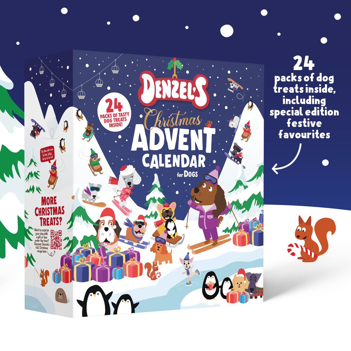 Christmas Advent Calendar for Dogs (24 x 8g)