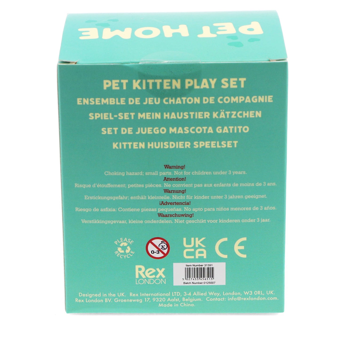 Little Pet Playset – Kitten with Carrier & Accessories