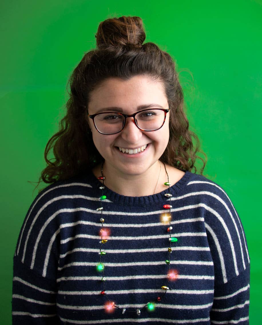 Christmas Light Up LED Necklace