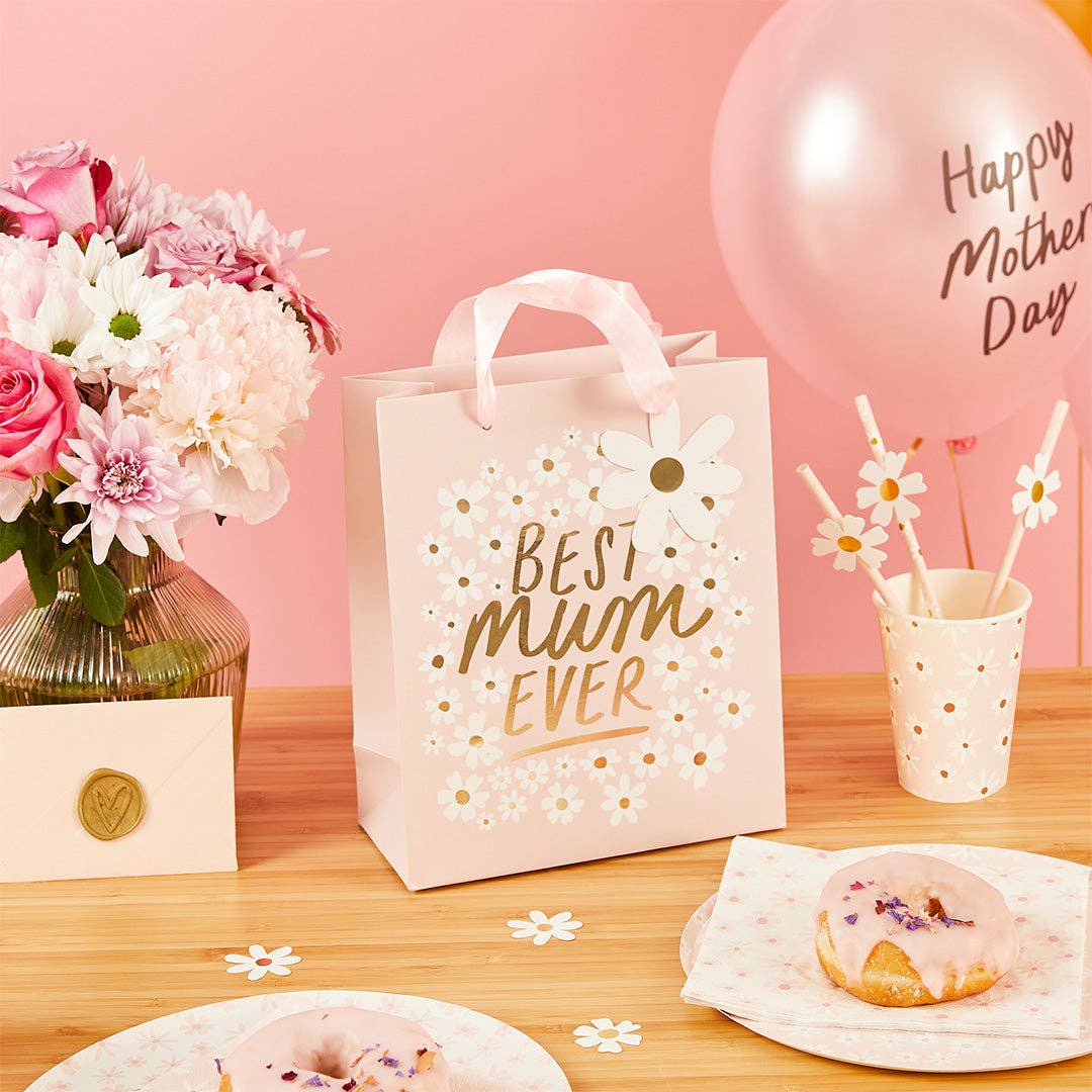 Best Mum Ever Daisy Gift Bag 1 Pack
