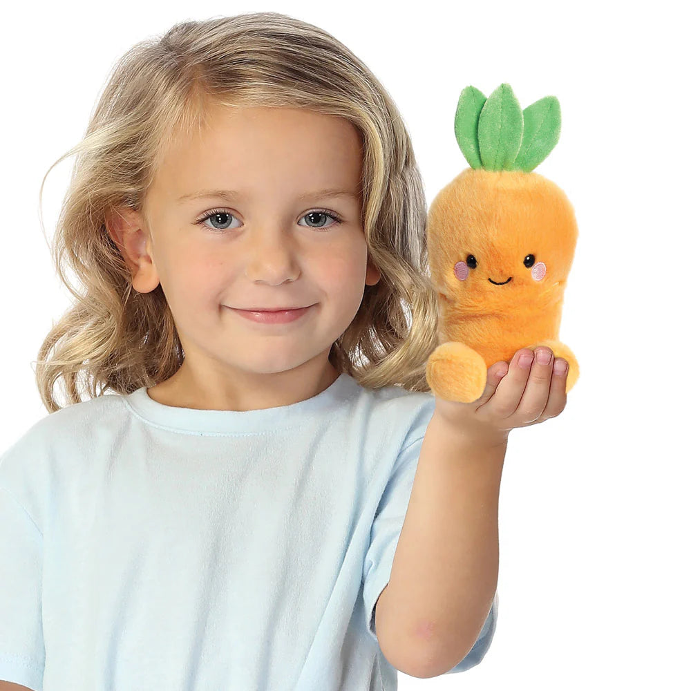Palm Pals Cheerful Carrot Soft Toy 13cm