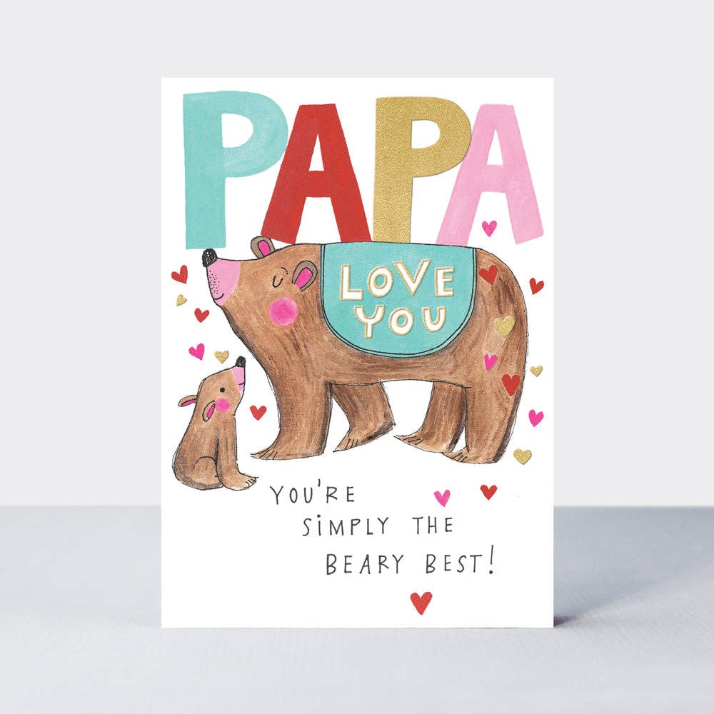 Father's Day Headliners - Simply The Beary Best Papa