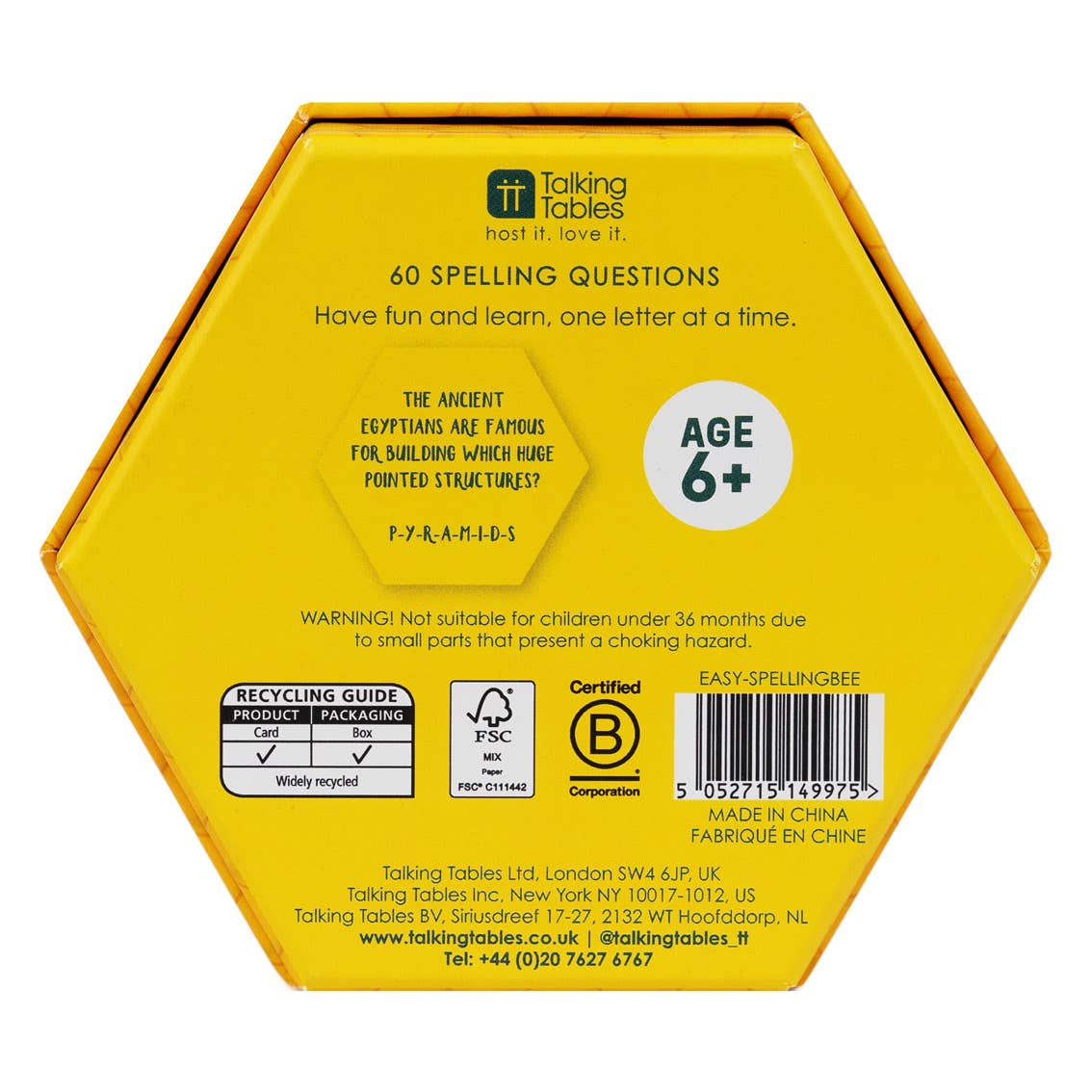 Spelling Bee Game for Kids