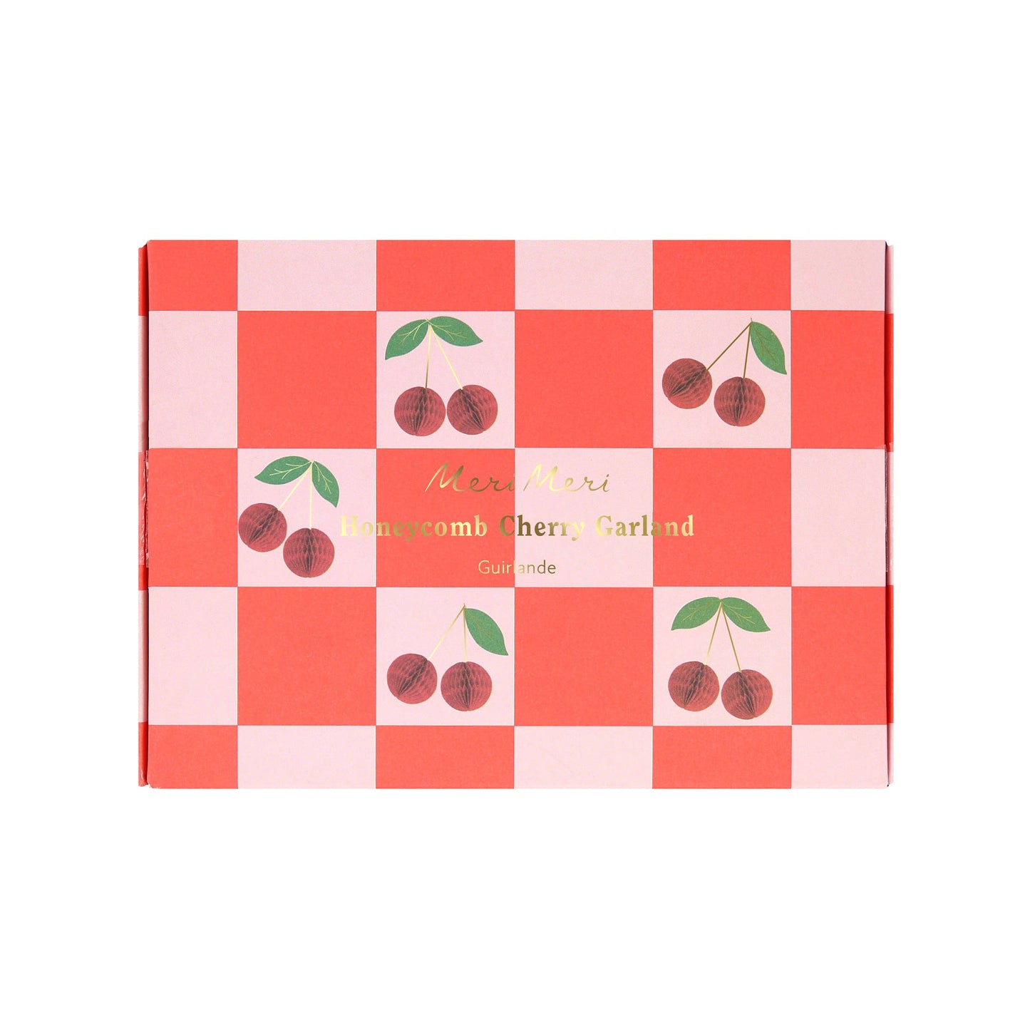 Cherry Honeycomb Garland by Meri Meri