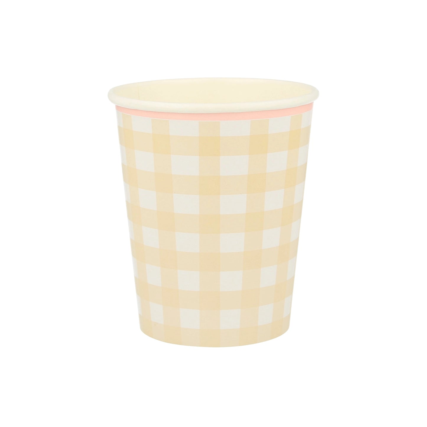 Gingham Cups by Meri Meri