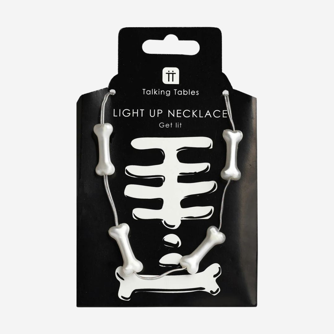 Calamity Coco Bone Light Up LED Necklace