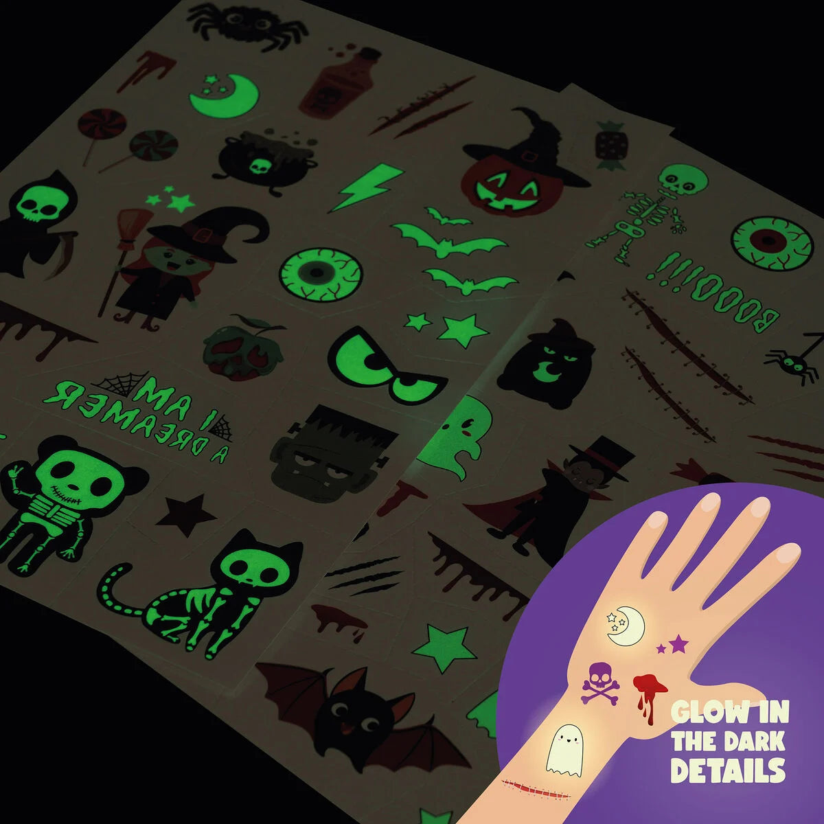 Halloween Temporary Tattoos Legami