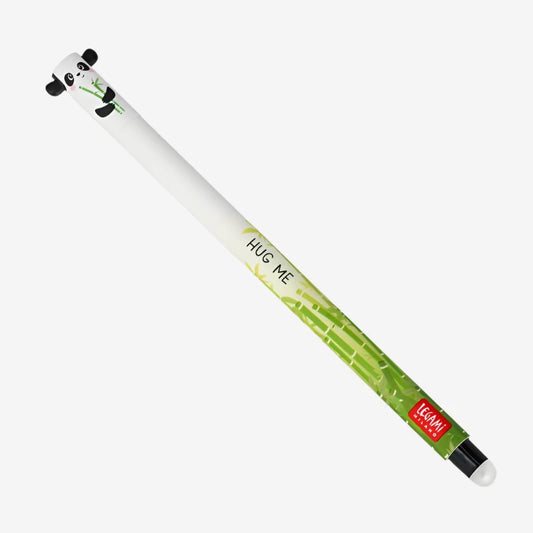 Legami Erasable Gel Pen - Panda - Black
