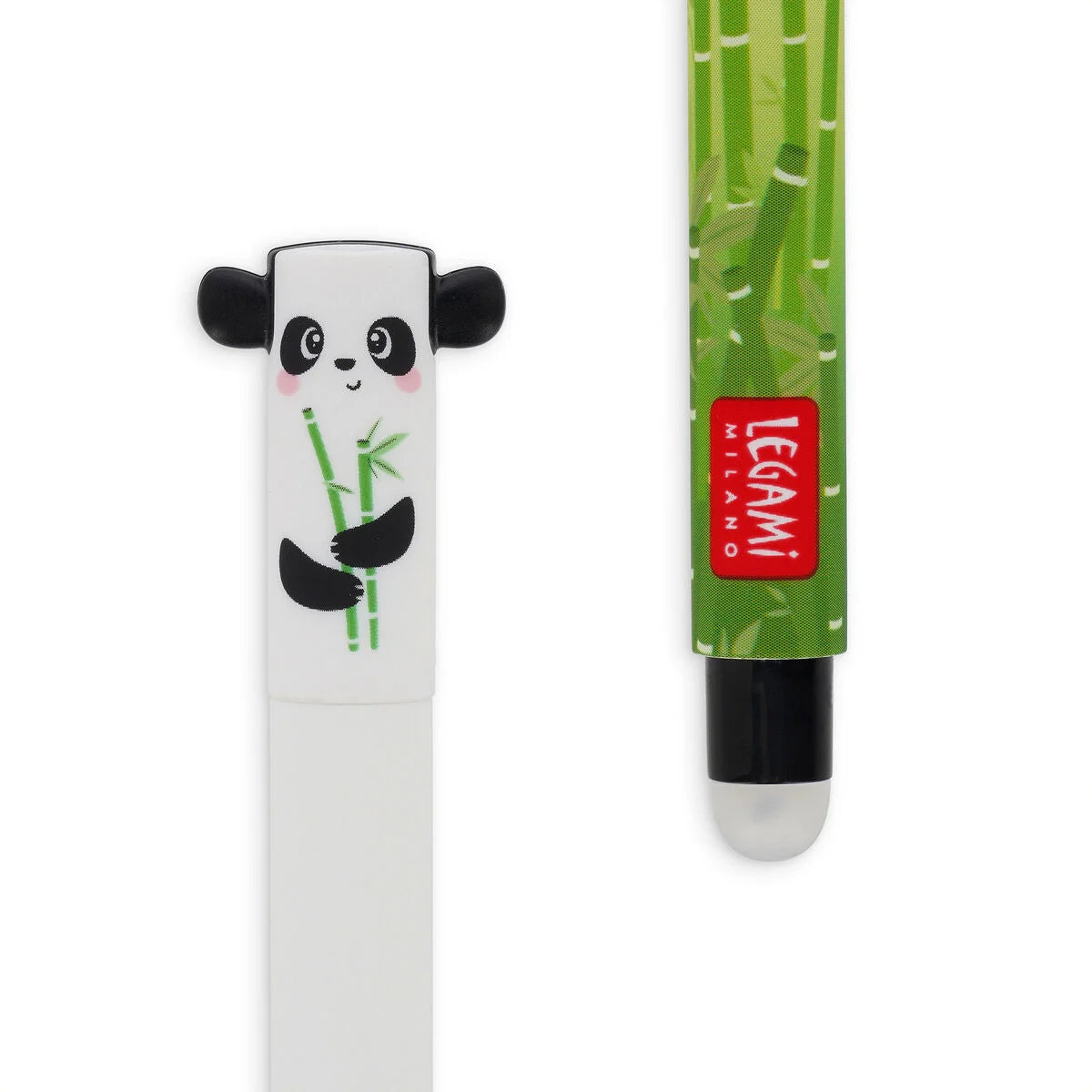 Legami Erasable Gel Pen - Panda - Black