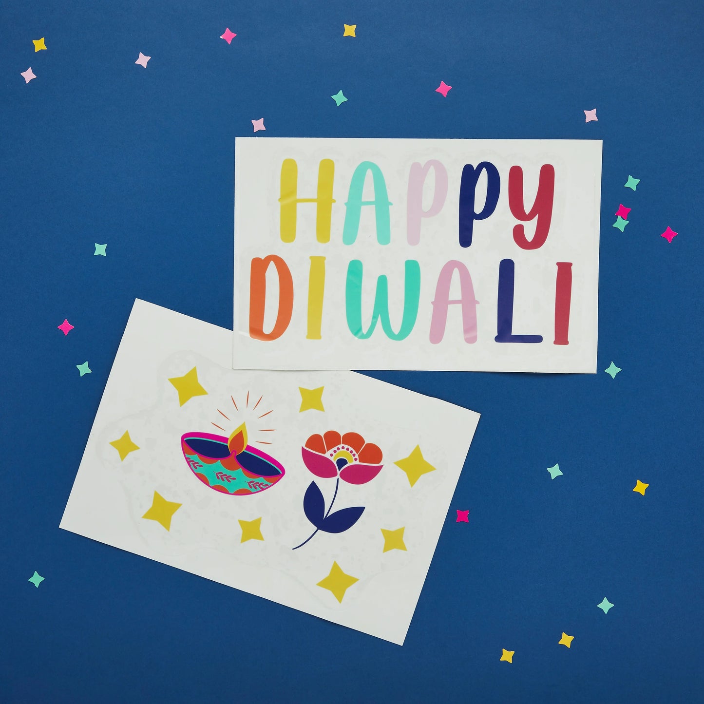 Diwali Window Stickers
