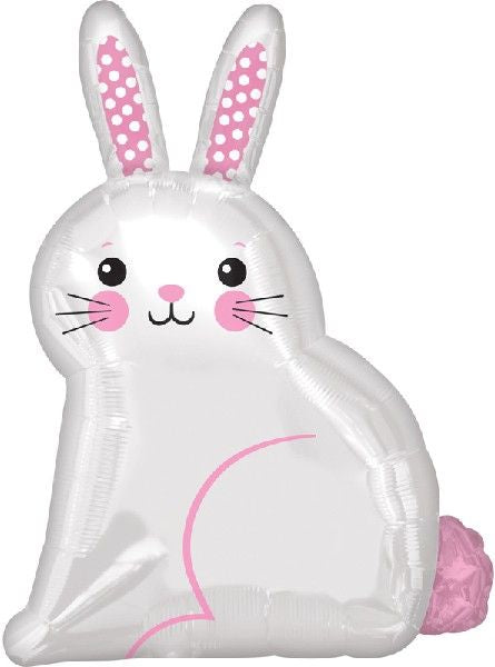 Cute Bunny Inflated Foil Balloon