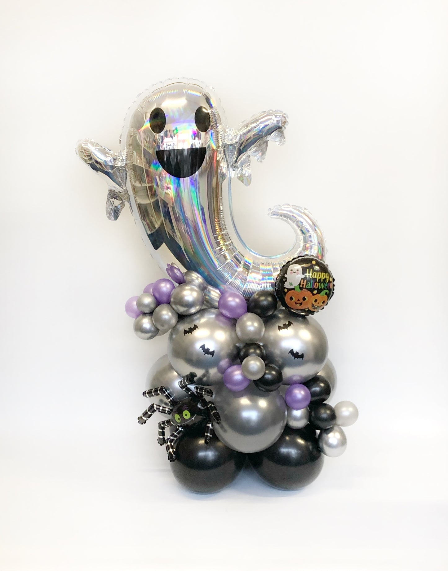 Ghost Inflated Balloon Stack