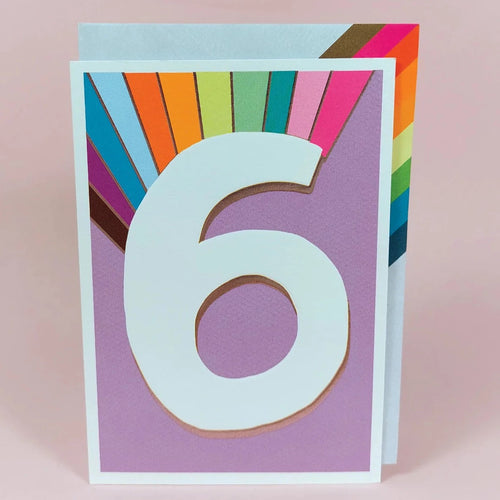age-6=birthday-girl-card-paper-salad