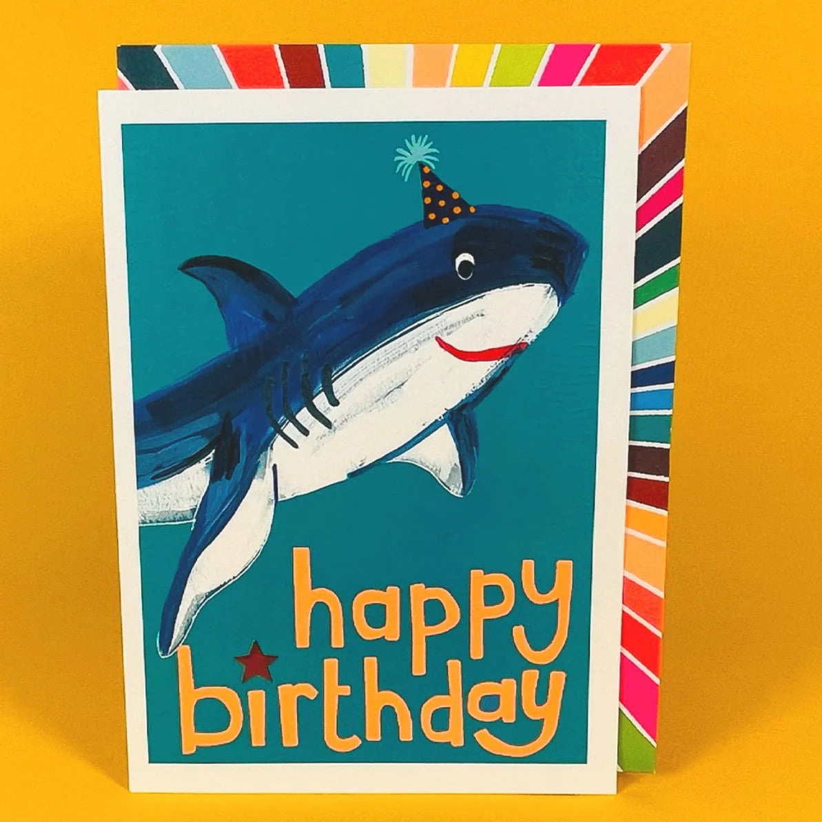 children-birthday-card-shark-paper-salad