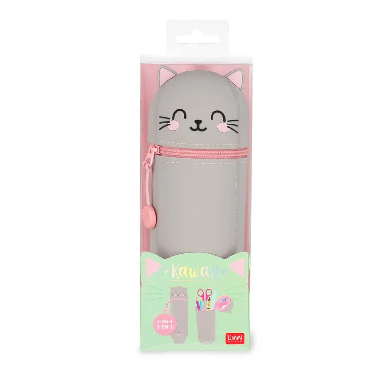 Legami 2 in 1 Kitty Pencil Case