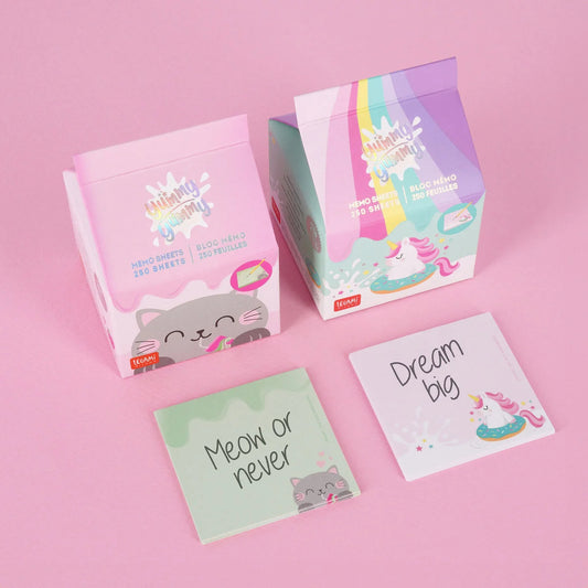 Legami Yummy Yummy - Memo Pad - Unicorn