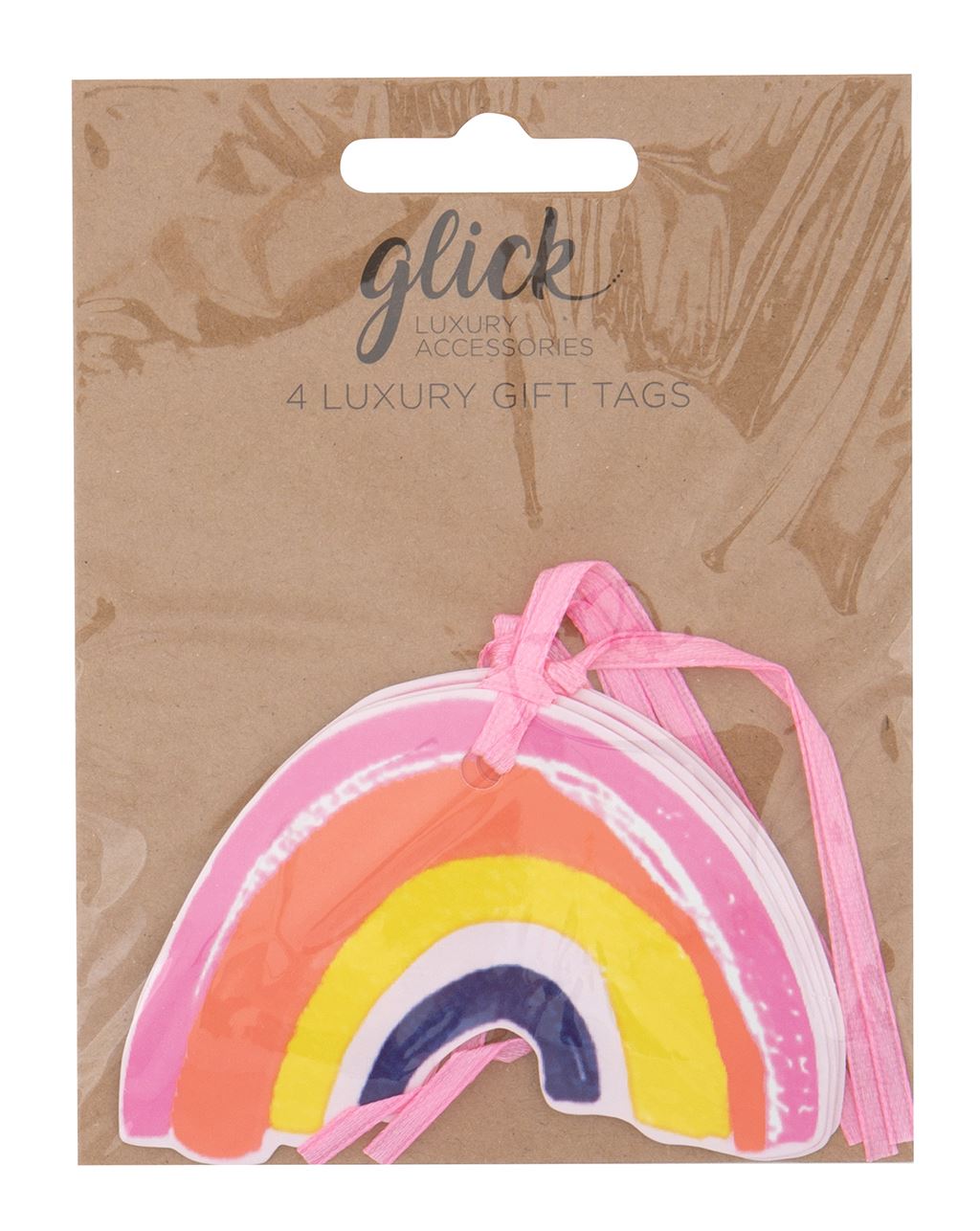 Rainbow shaped Gift tags