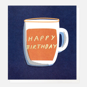 Happy Birthday Beer Glass