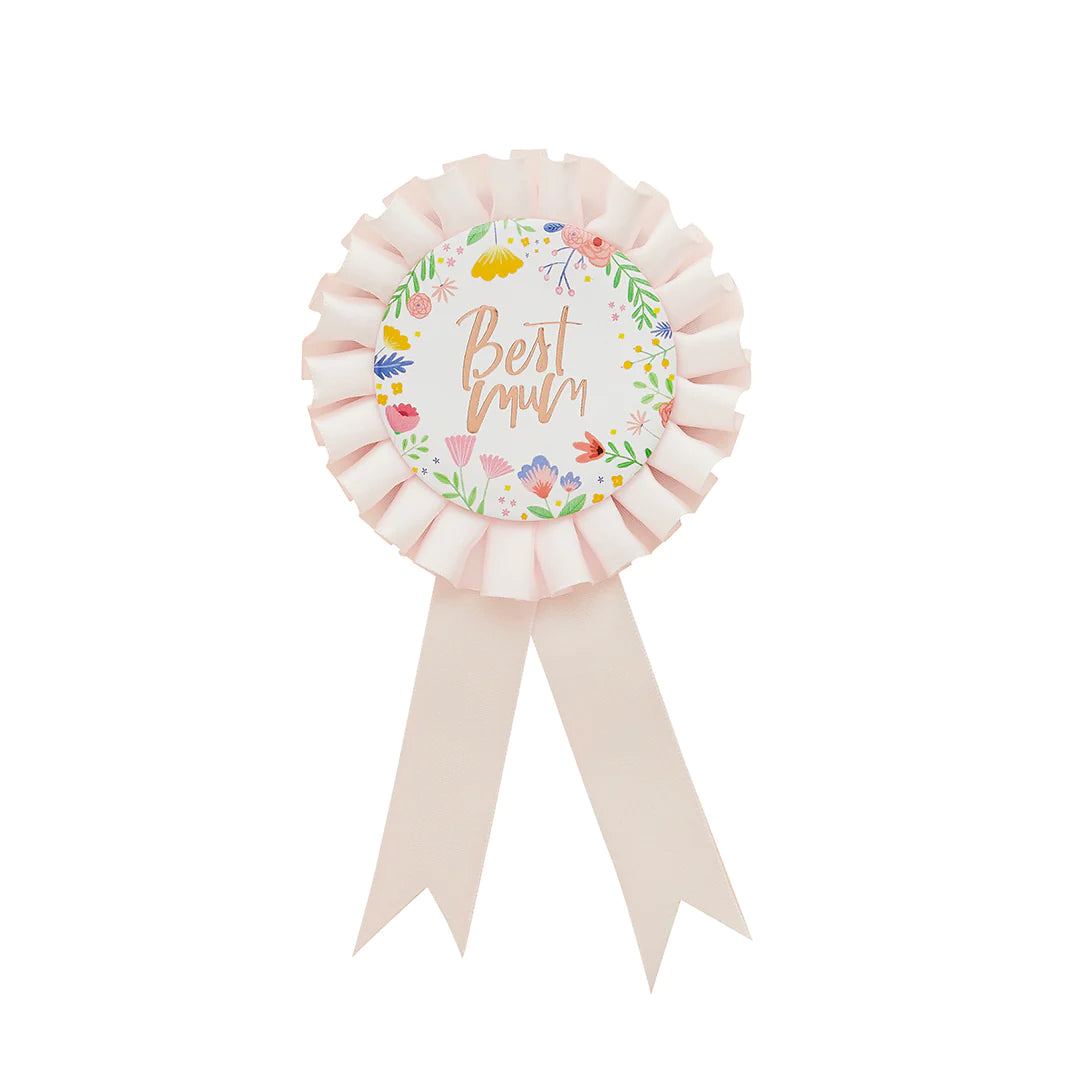 Mothers Day Best Mum Badge