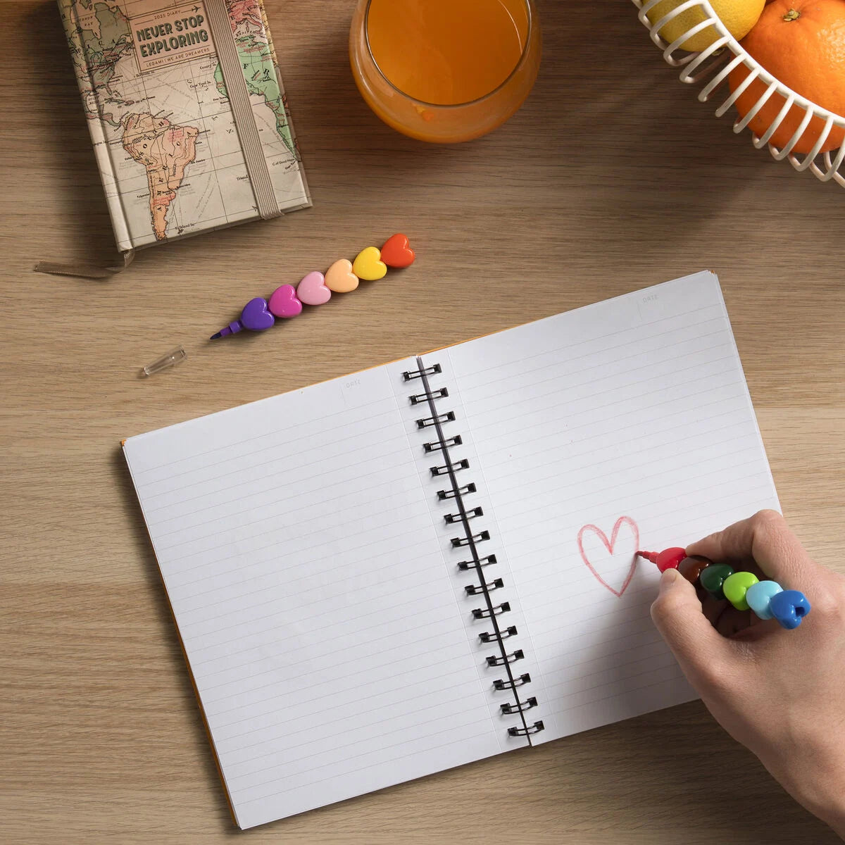 Legami 12 Stackable Crayons - Dream in Colour