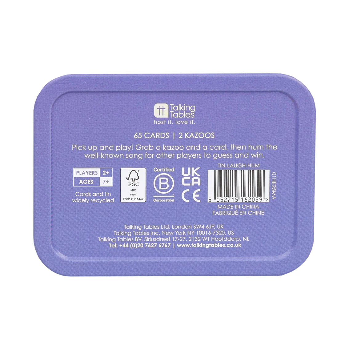 Hum That Tune Tin Game