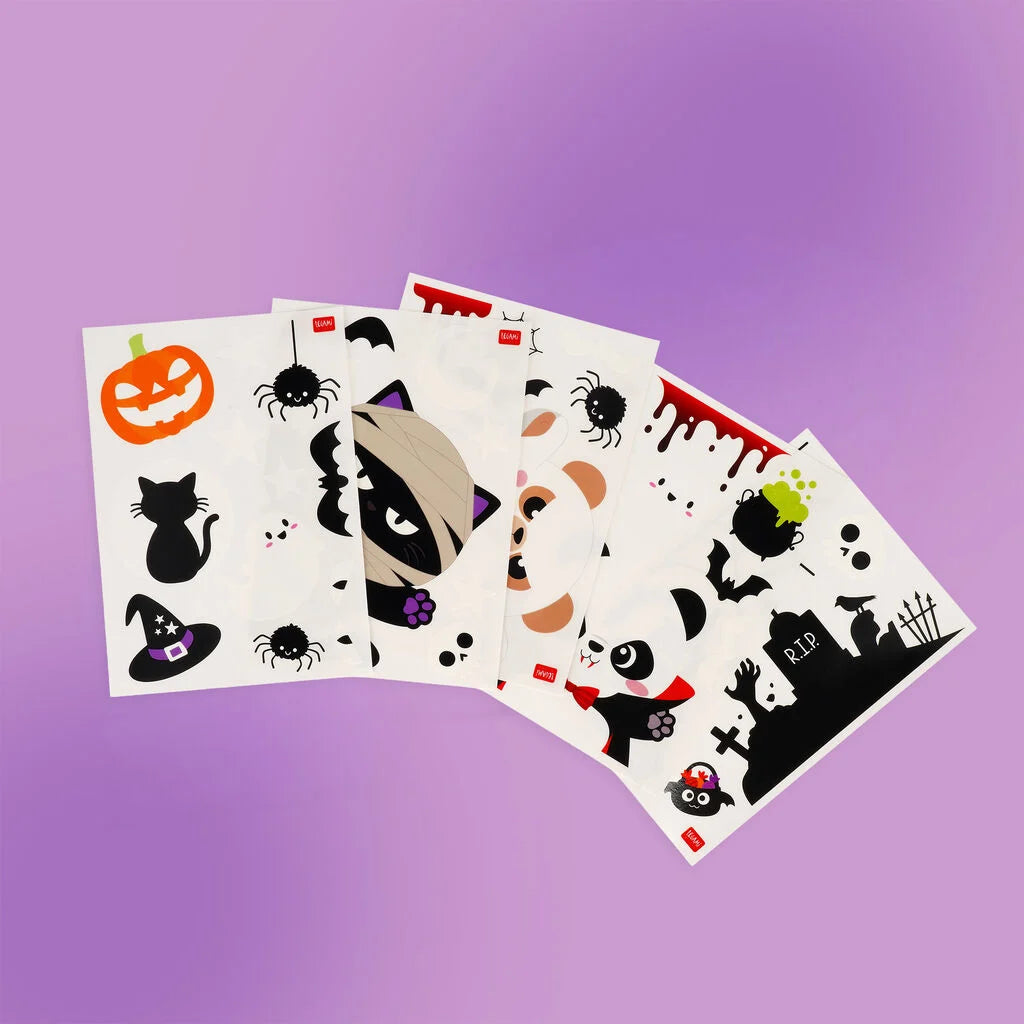 Set of 40 Static-Cling Window Stickers - Windo-Wow