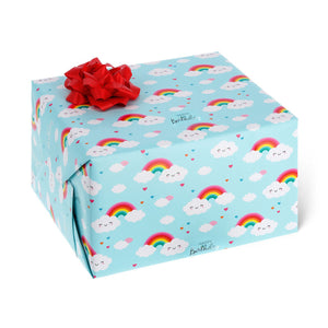 Rainbow and Clouds  Wrapping Paper Roll