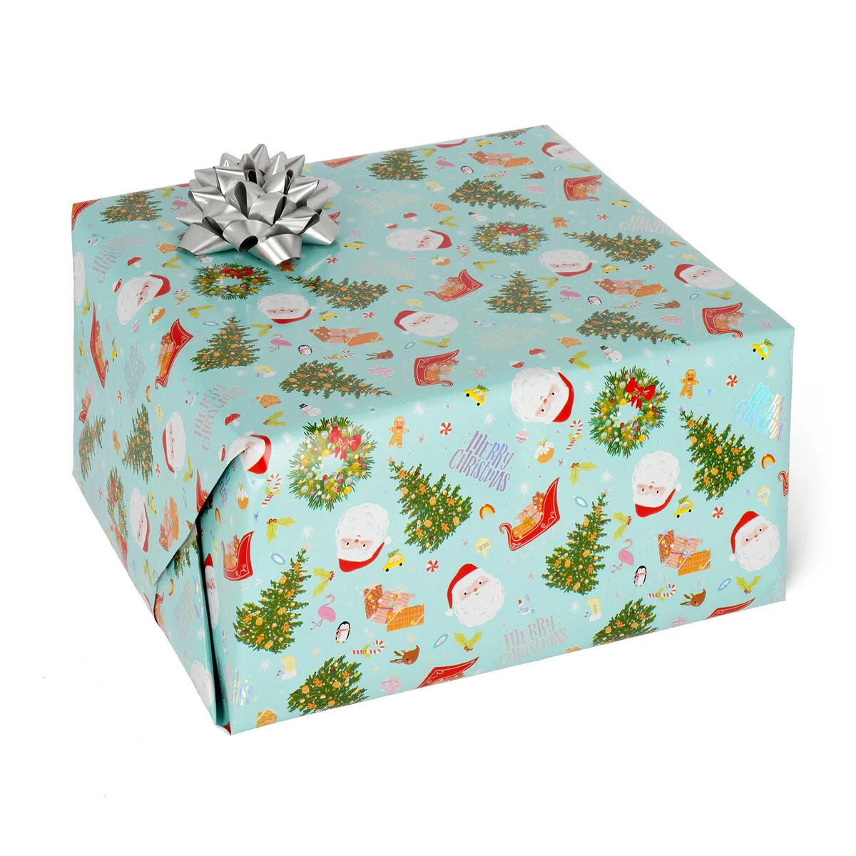 Wreath Christmas Wrapping Paper Roll