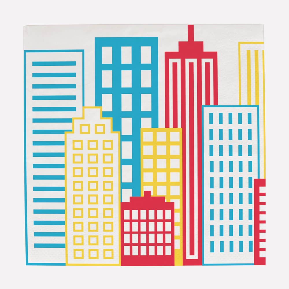 Superheroes Party Napkins