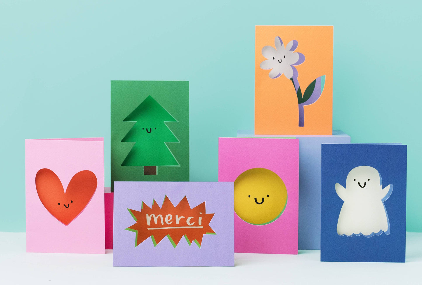 Flower Card / Just Because Blank Card