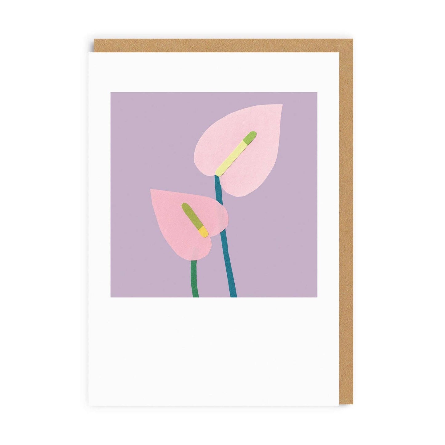Anthurium Greeting Card