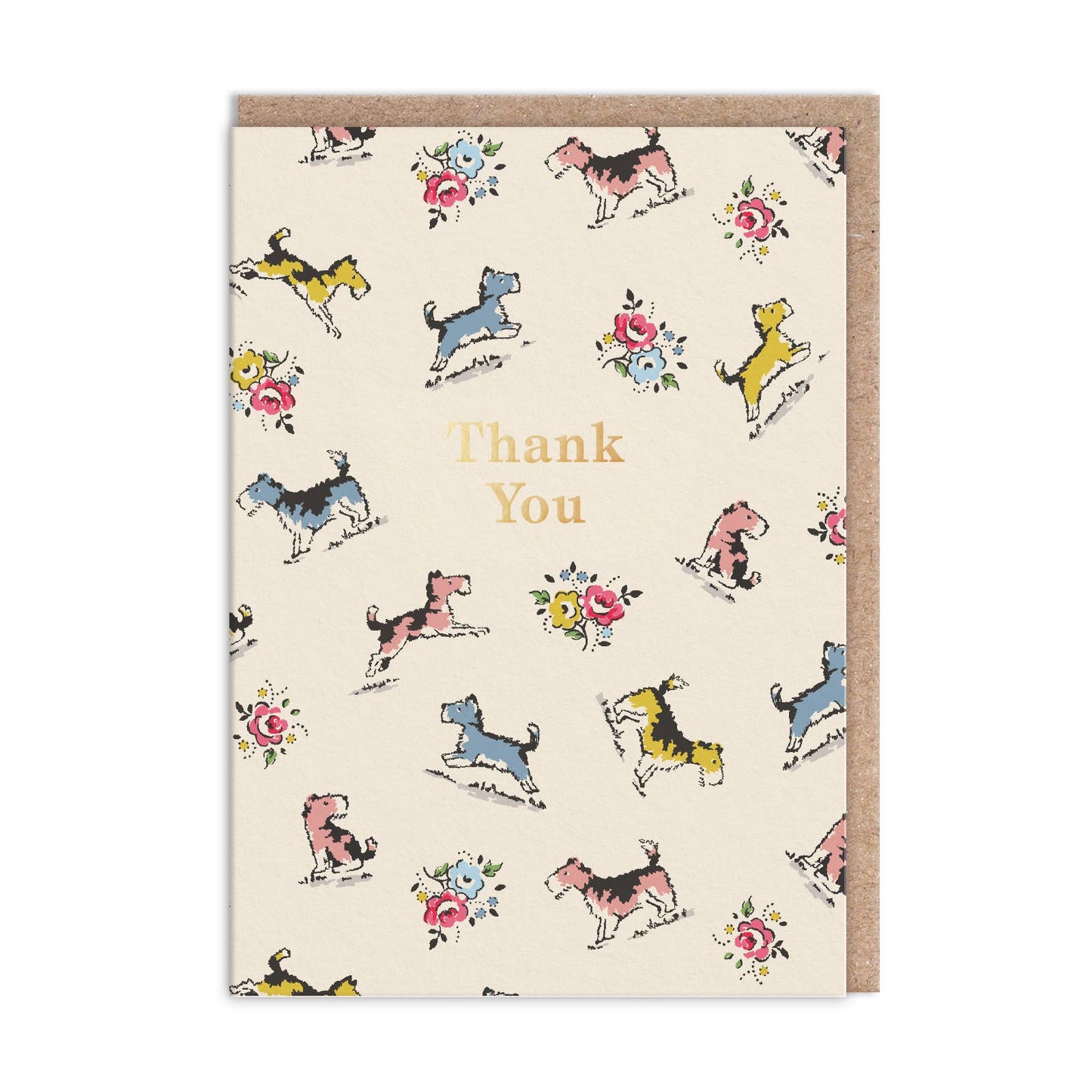 Scottie Dog Repeat Thank You Card Set (10694)