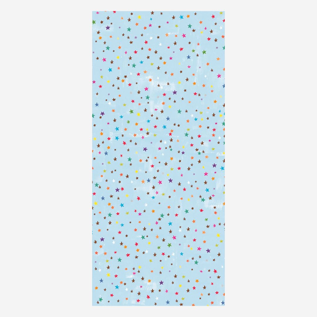 Blue Tissue Paper with Stars