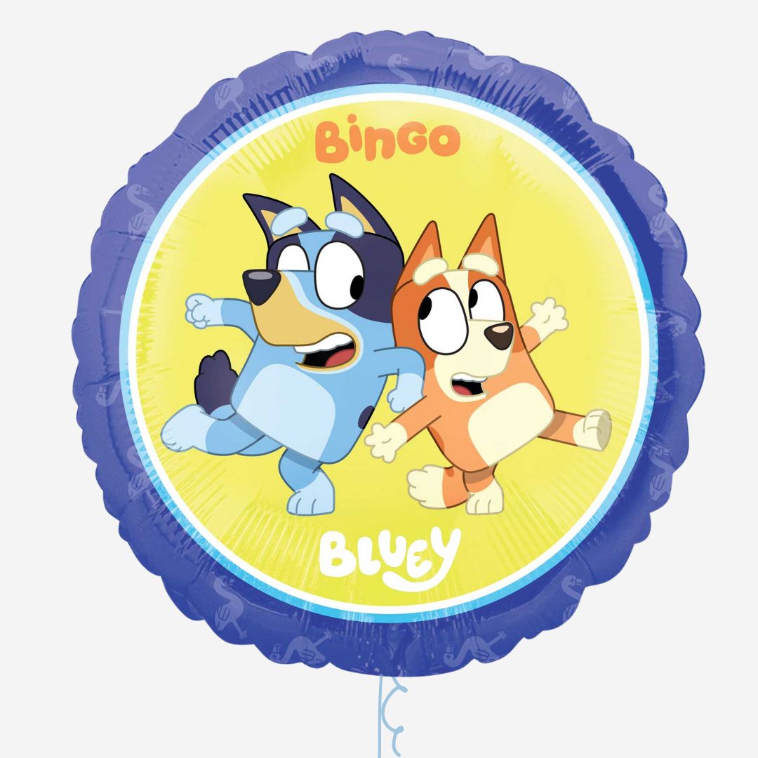Bluey Small Inflated Foil Balloon