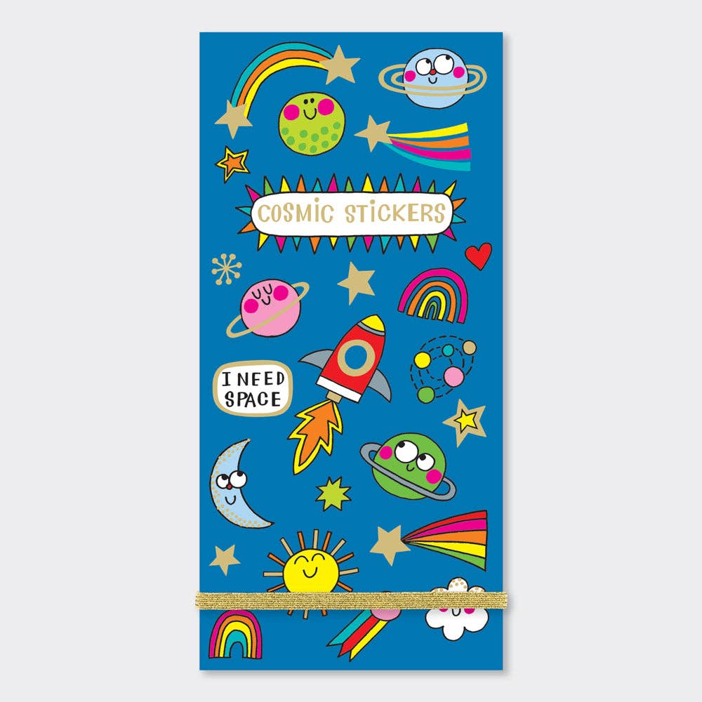 Luxury Foiled Sticker Books - Cosmic Stickers