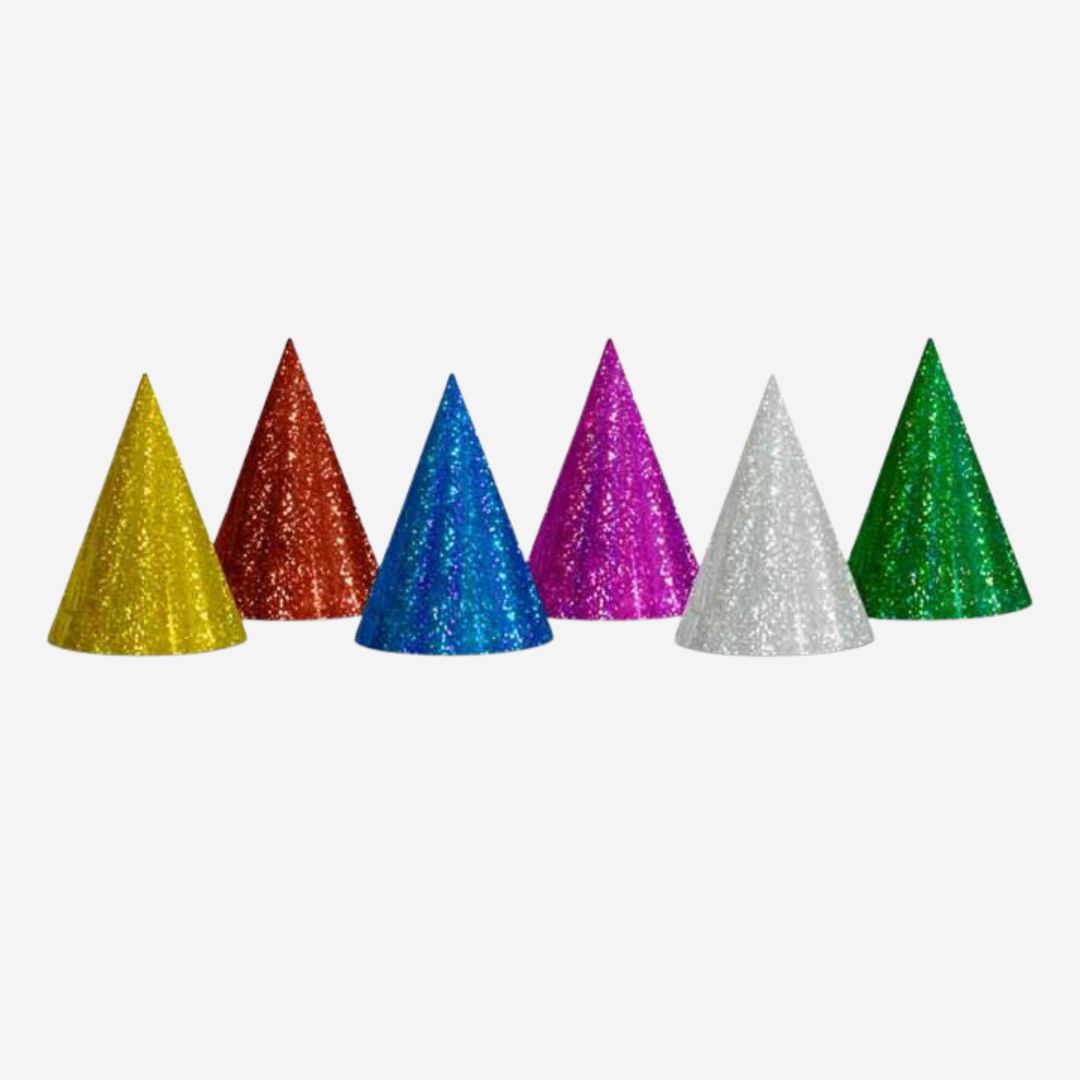 Holographic Party Hats