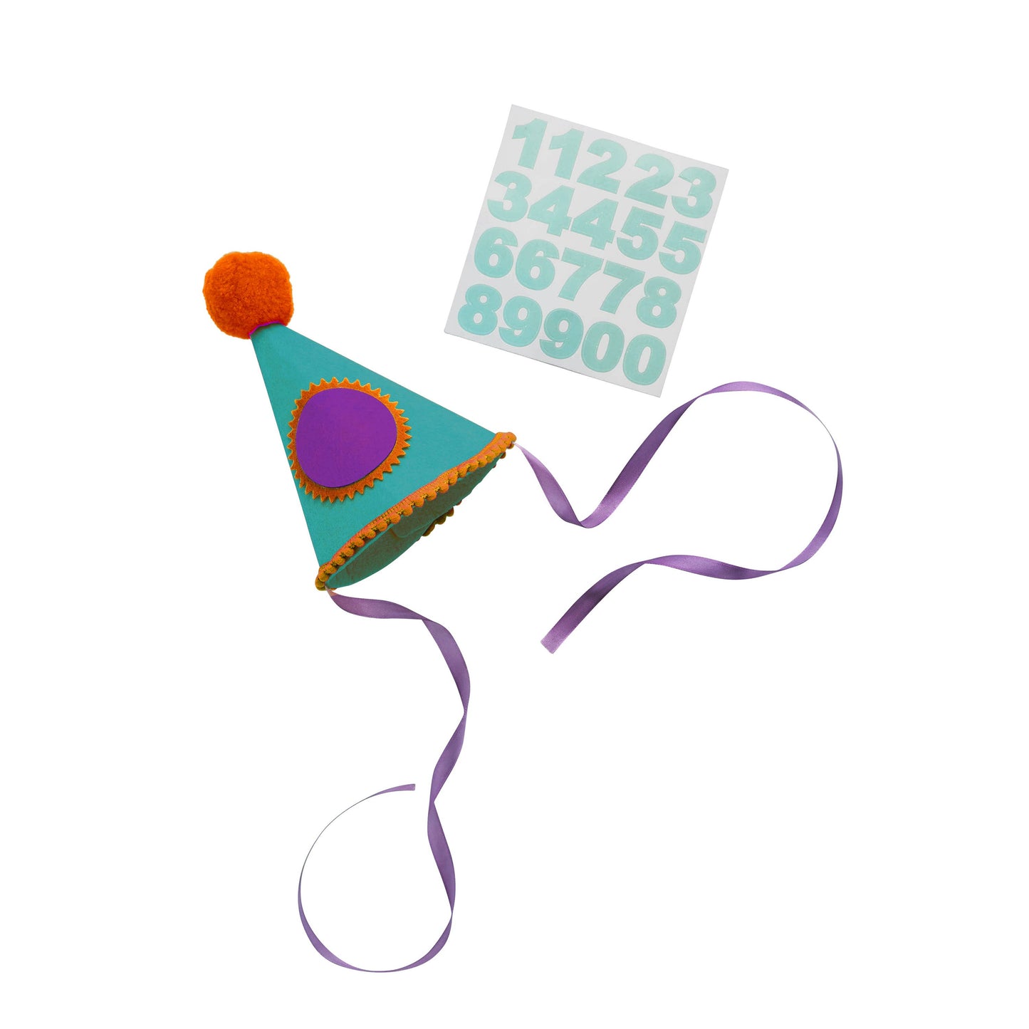 Premium Brights Customisable Felt Party Hat