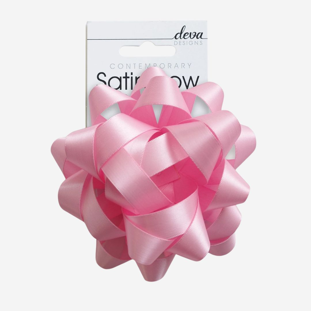 Soft Pink Silk Bow