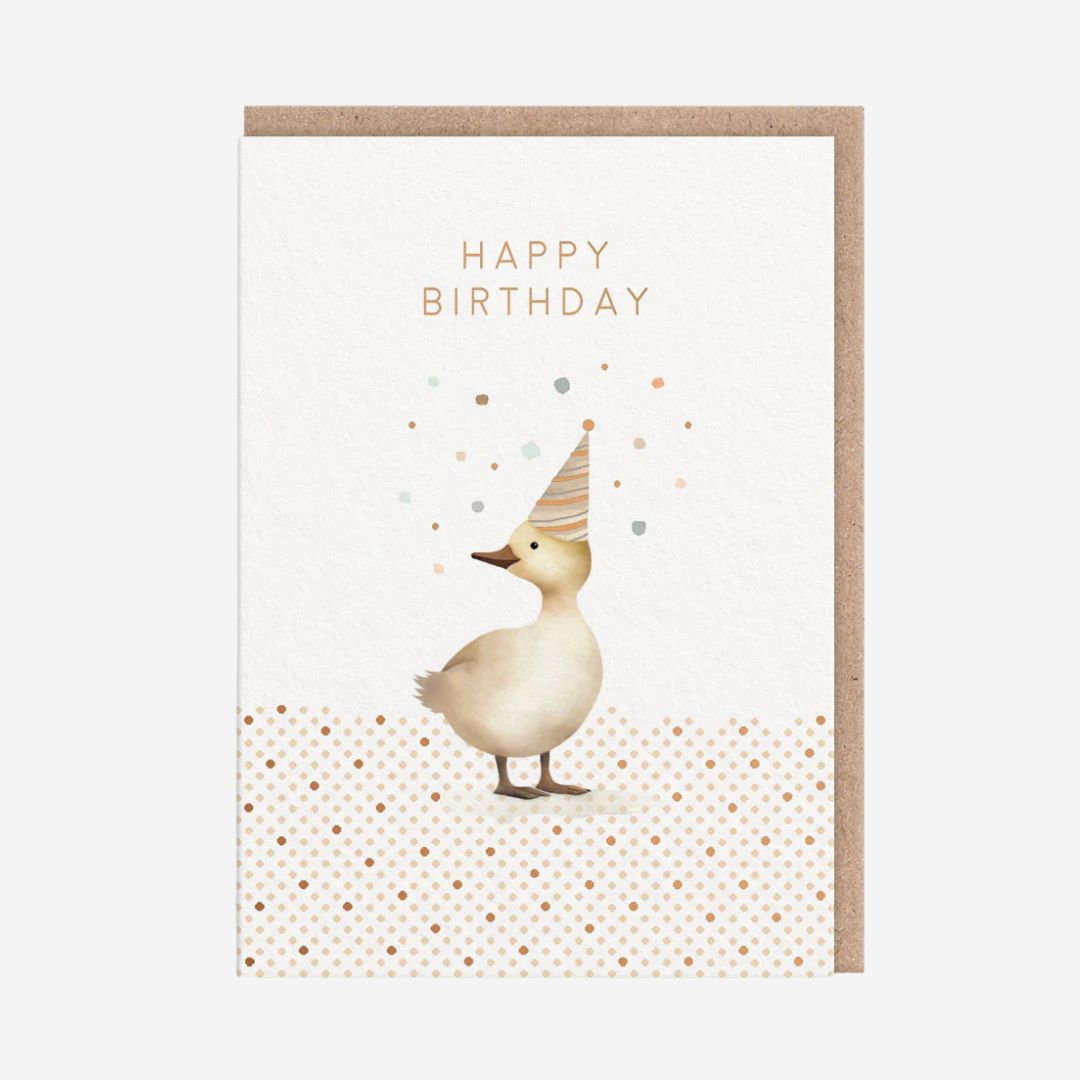 Duckling Birthday Card