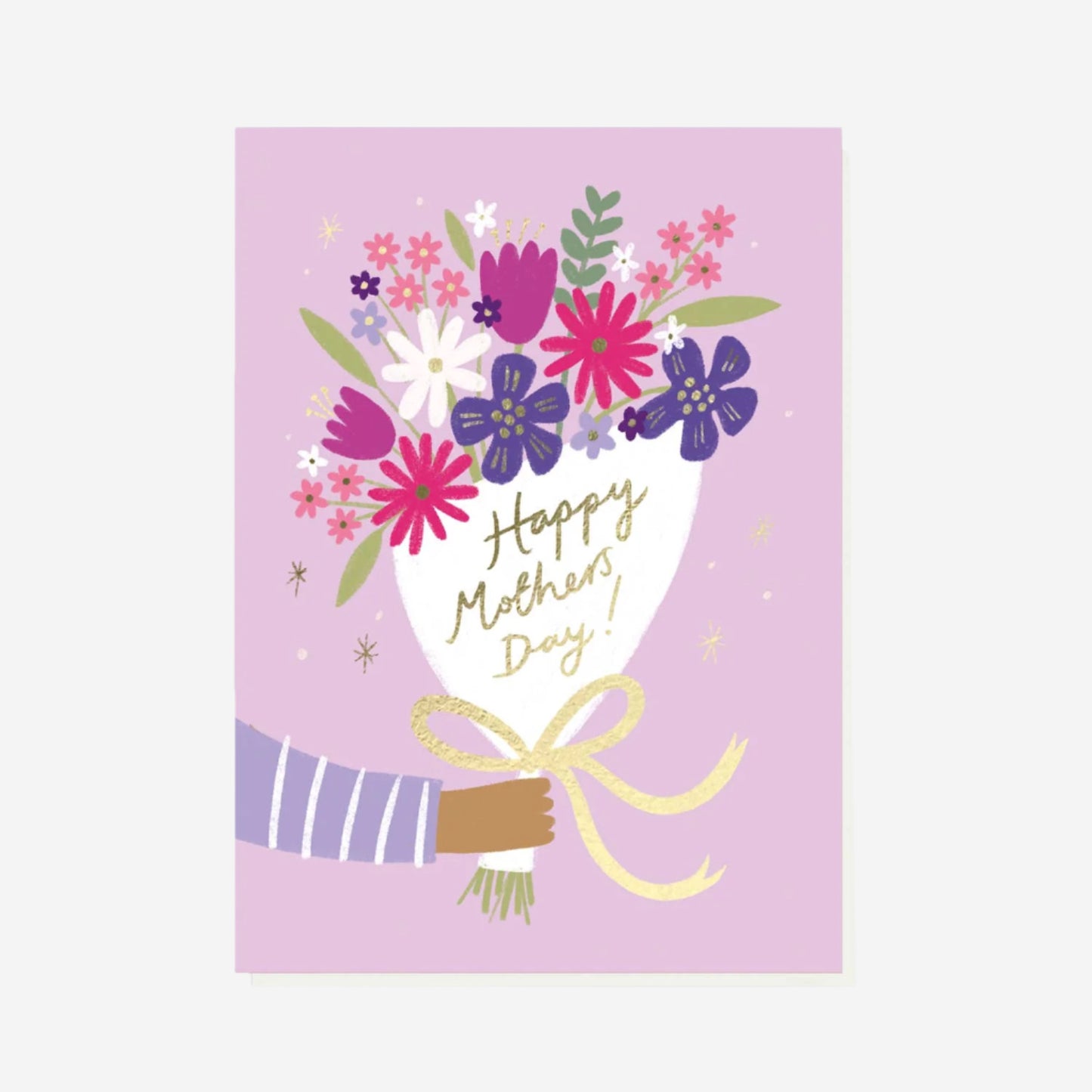 Lilac floral Mother's Day Card