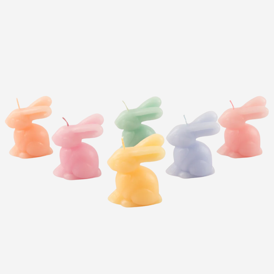 Mini Easter Bunny Candles