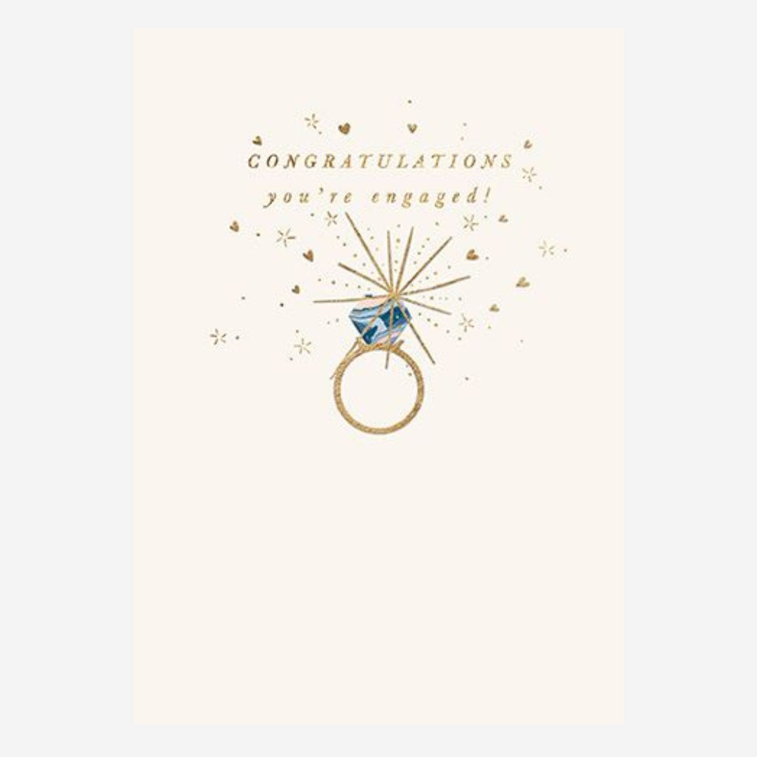 "Congratulations You're Enganged" Engagement Greeting Card