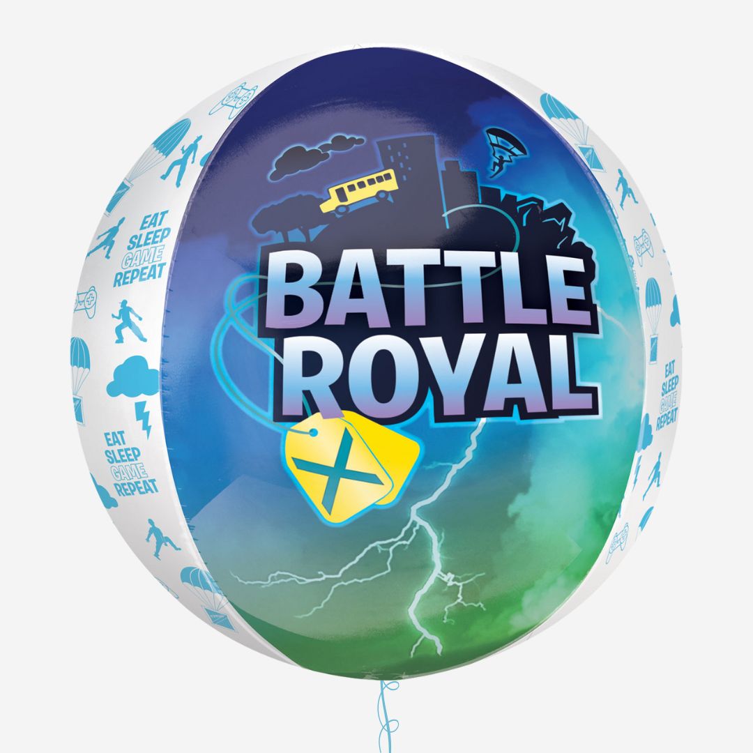 Battle Royale Fortnite Orbz Inflated Foil Balloon